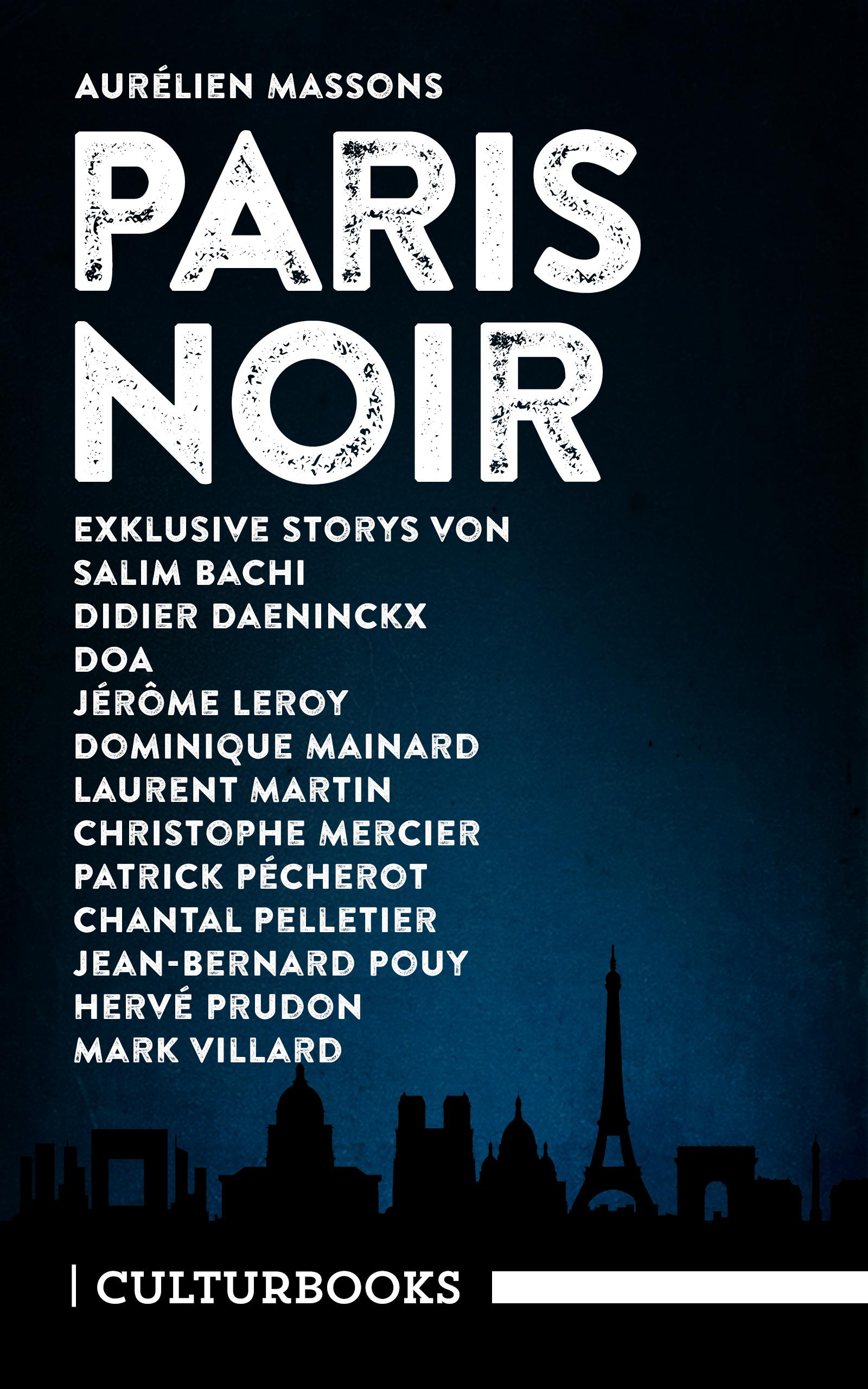 Vorderes Coverbild Aurélien Massons PARIS NOIR