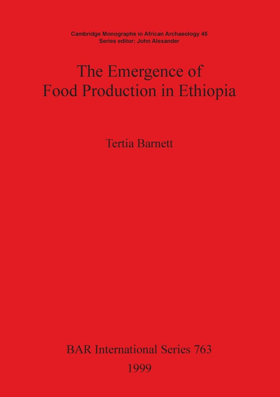 Vorderes Coverbild The Emergence of Food Production in Ethiopia