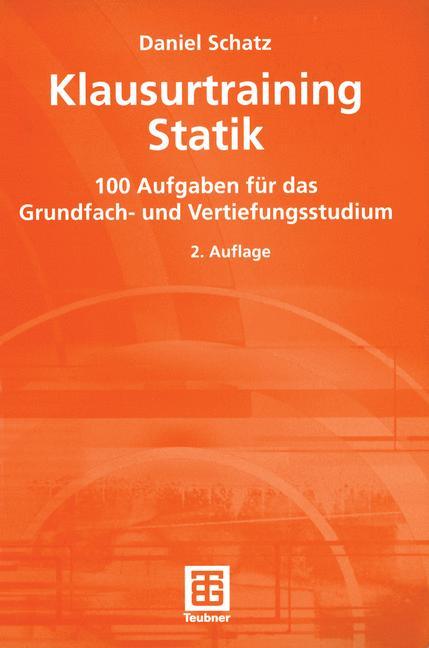 Vorderes Coverbild Klausurtraining Statik