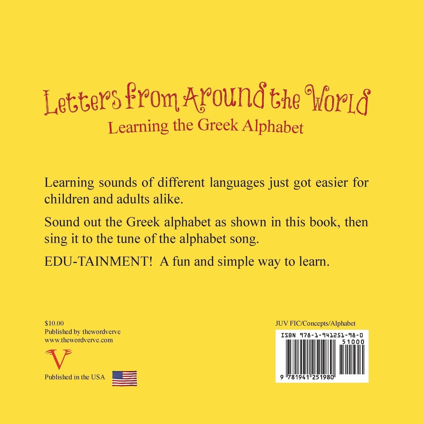 Rückseitencover Letters from Around the World