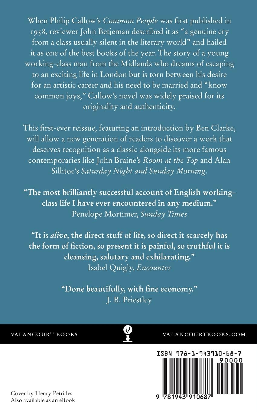 Rückseitencover Common People
