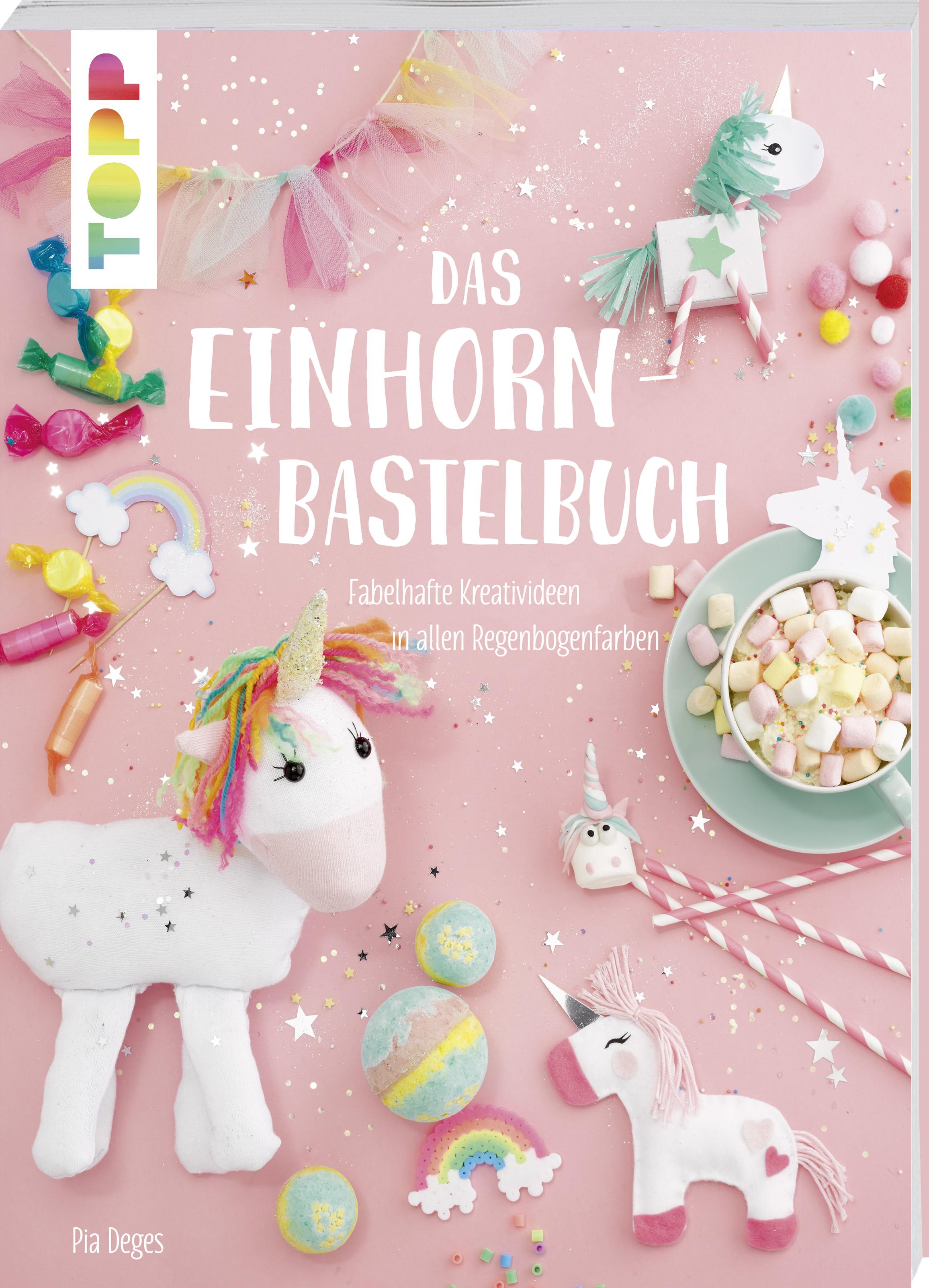 Vorderes Coverbild Das Einhorn-Bastelbuch