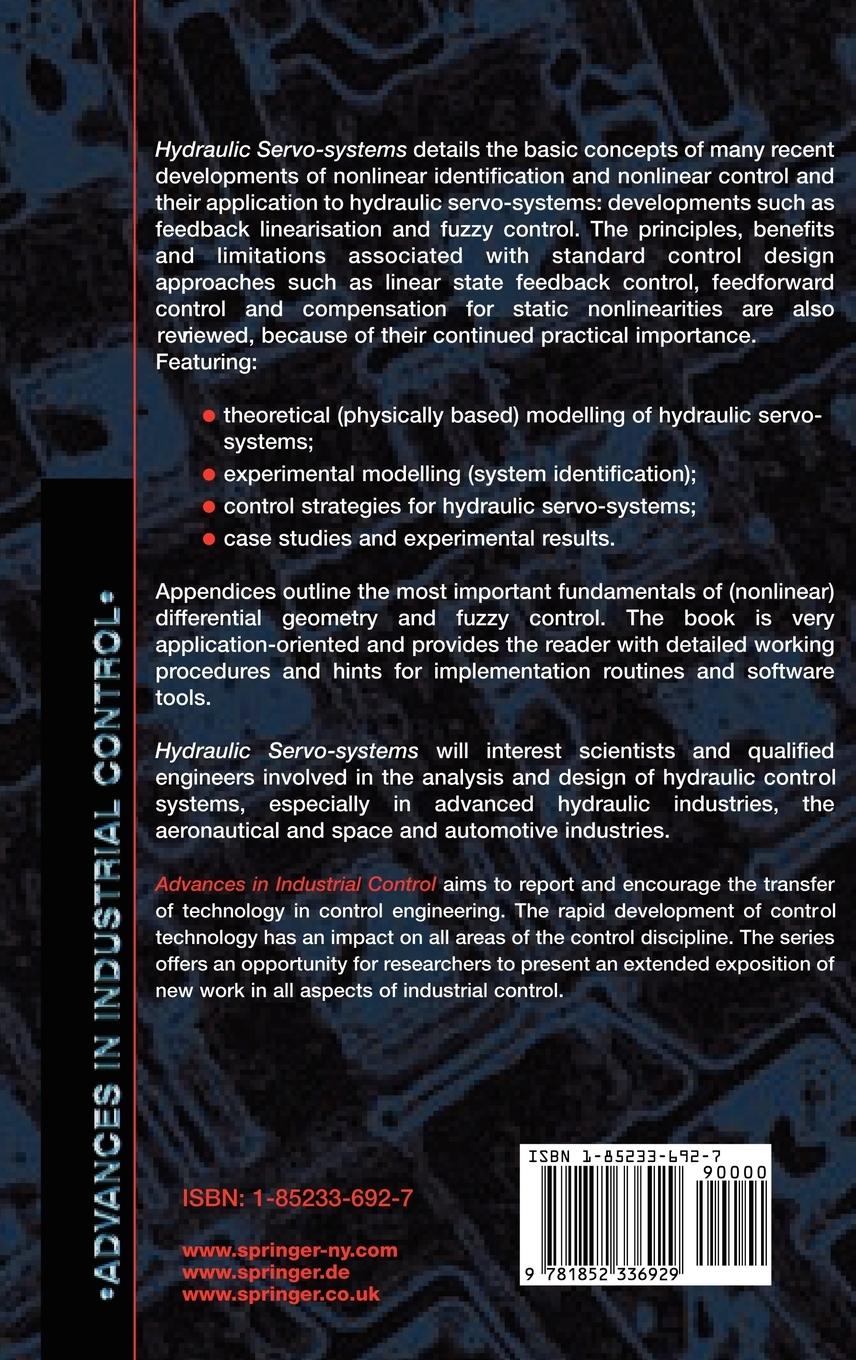 Rückseitencover Hydraulic Servo-systems