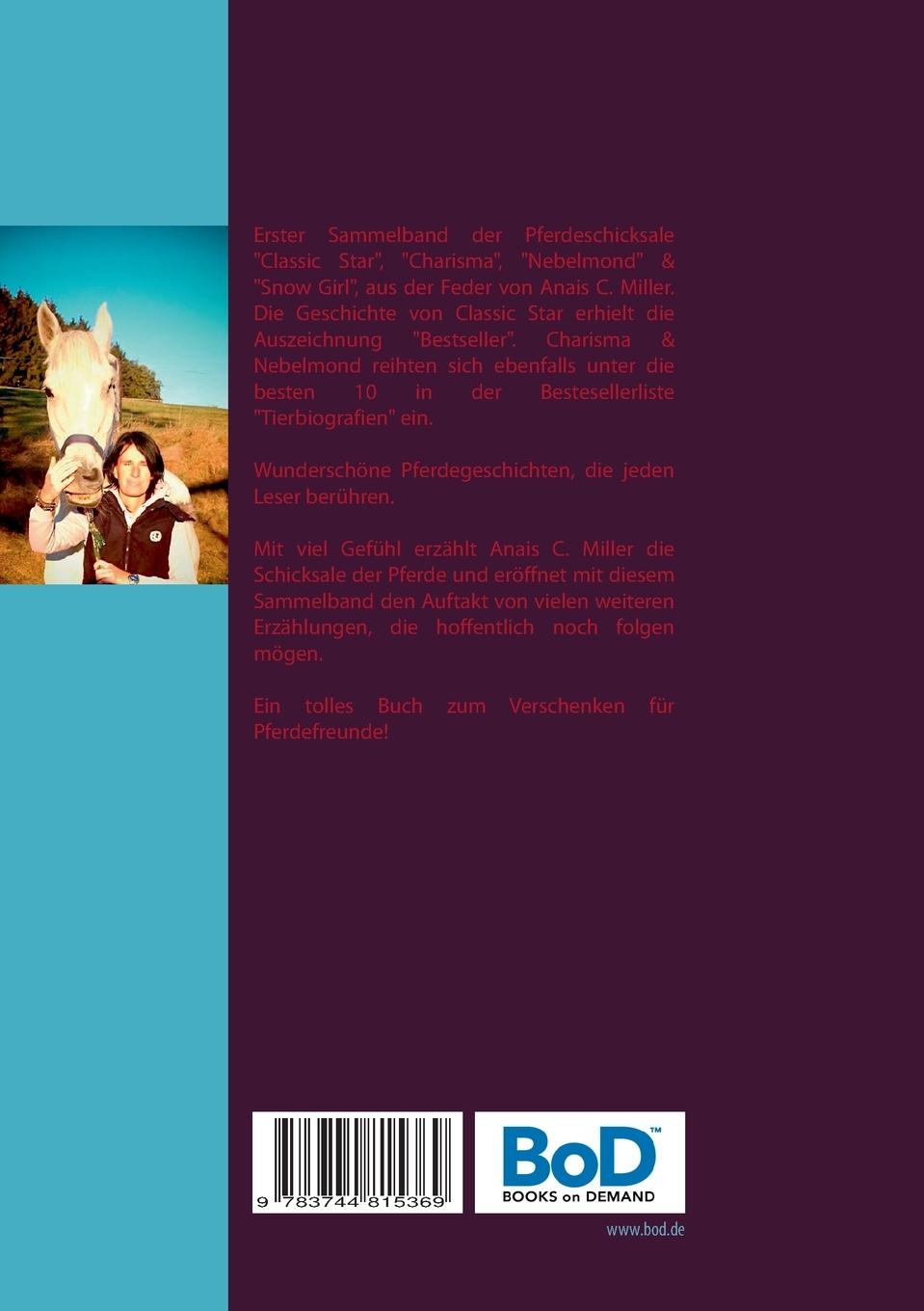 Rückseitencover Pferdegeschichten Sammelband