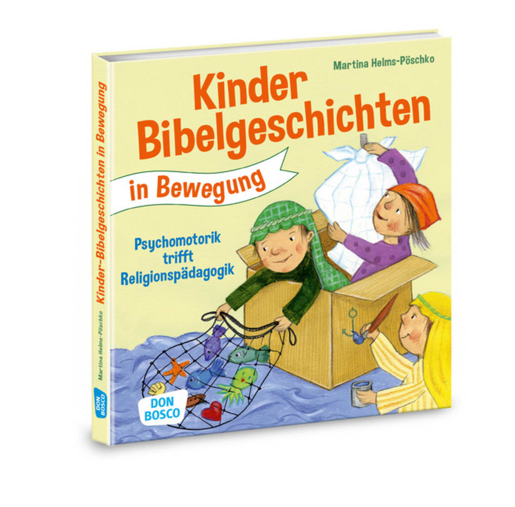 Vorderes Coverbild Kinderbibelgeschichten in Bewegung