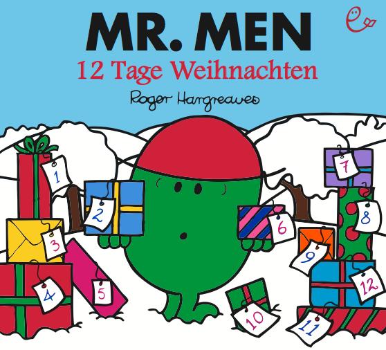 Vorderes Coverbild Mr. Men - 12 Tage Weihnachten