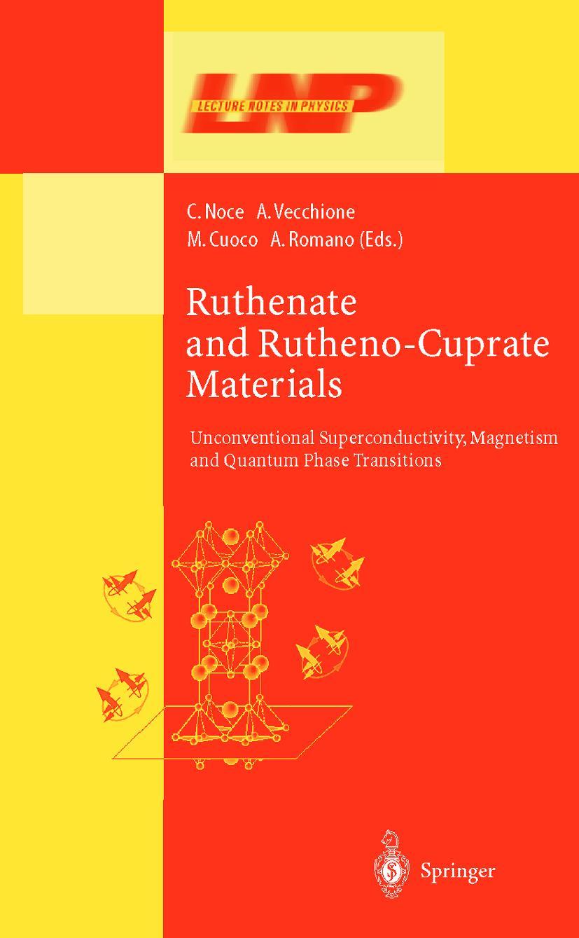 Vorderes Coverbild Ruthenate and Rutheno-Cuprate Materials