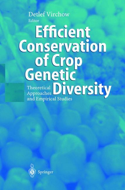 Vorderes Coverbild Efficient Conservation Of Crop Genetic Diversity
