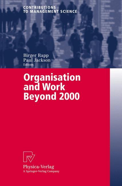 Vorderes Coverbild Organisation and Work Beyond 2000