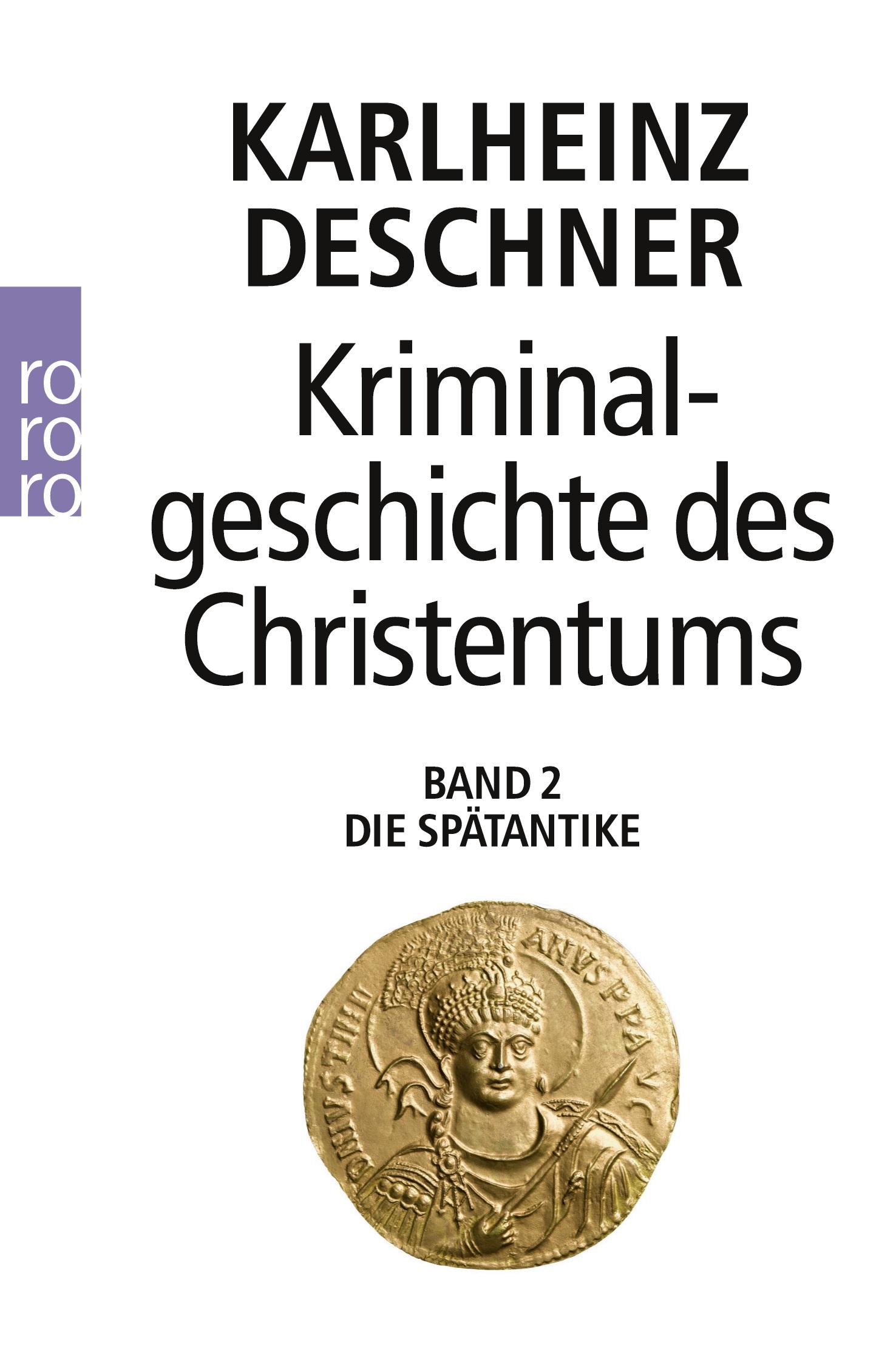 Vorderes Coverbild Kriminalgeschichte des Christentums 2