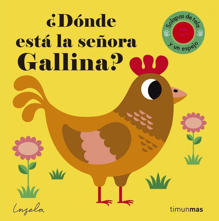 Vorderes Coverbild ¿Dónde está la señora gallina?