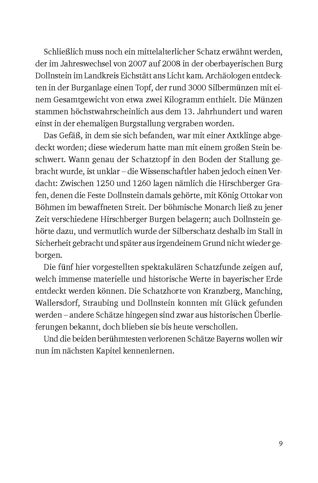 Beispielinhalt (Bild) Verborgene Schätze in Bayern