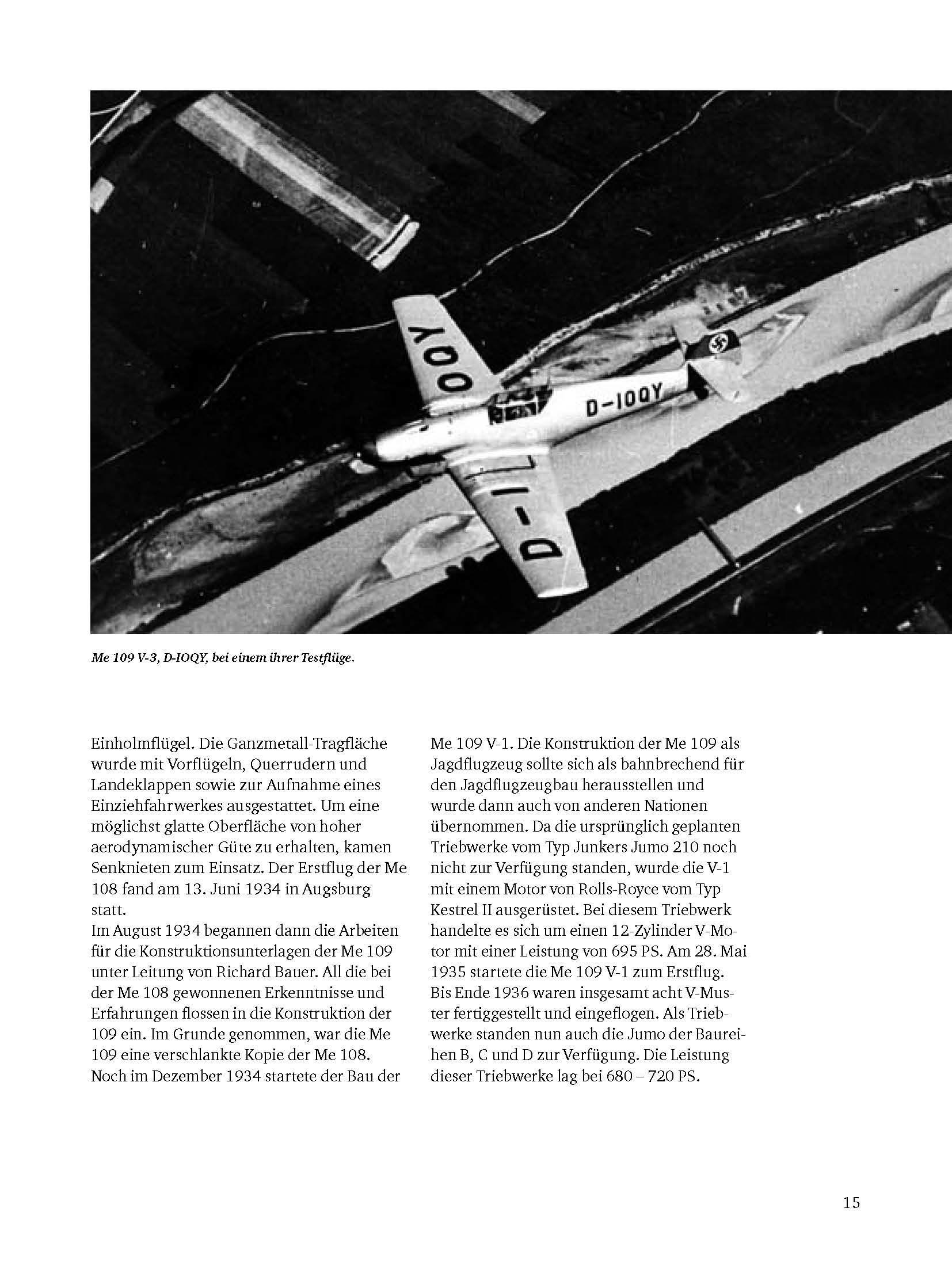 Beispielinhalt (Bild) Me 109