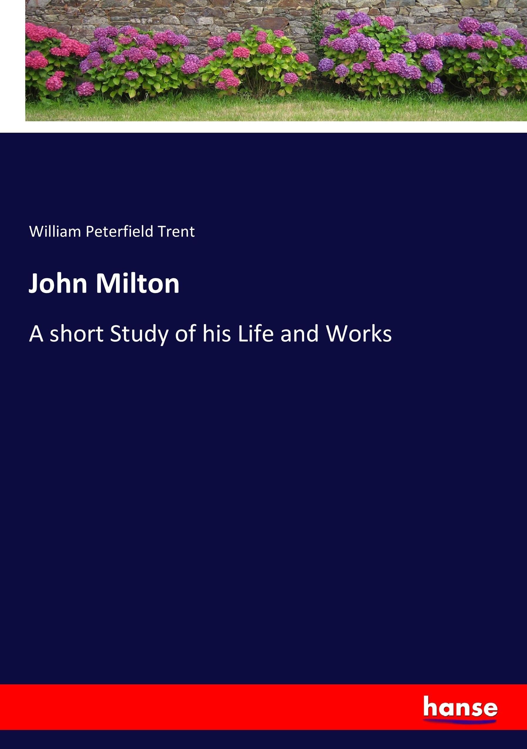Vorderes Coverbild John Milton