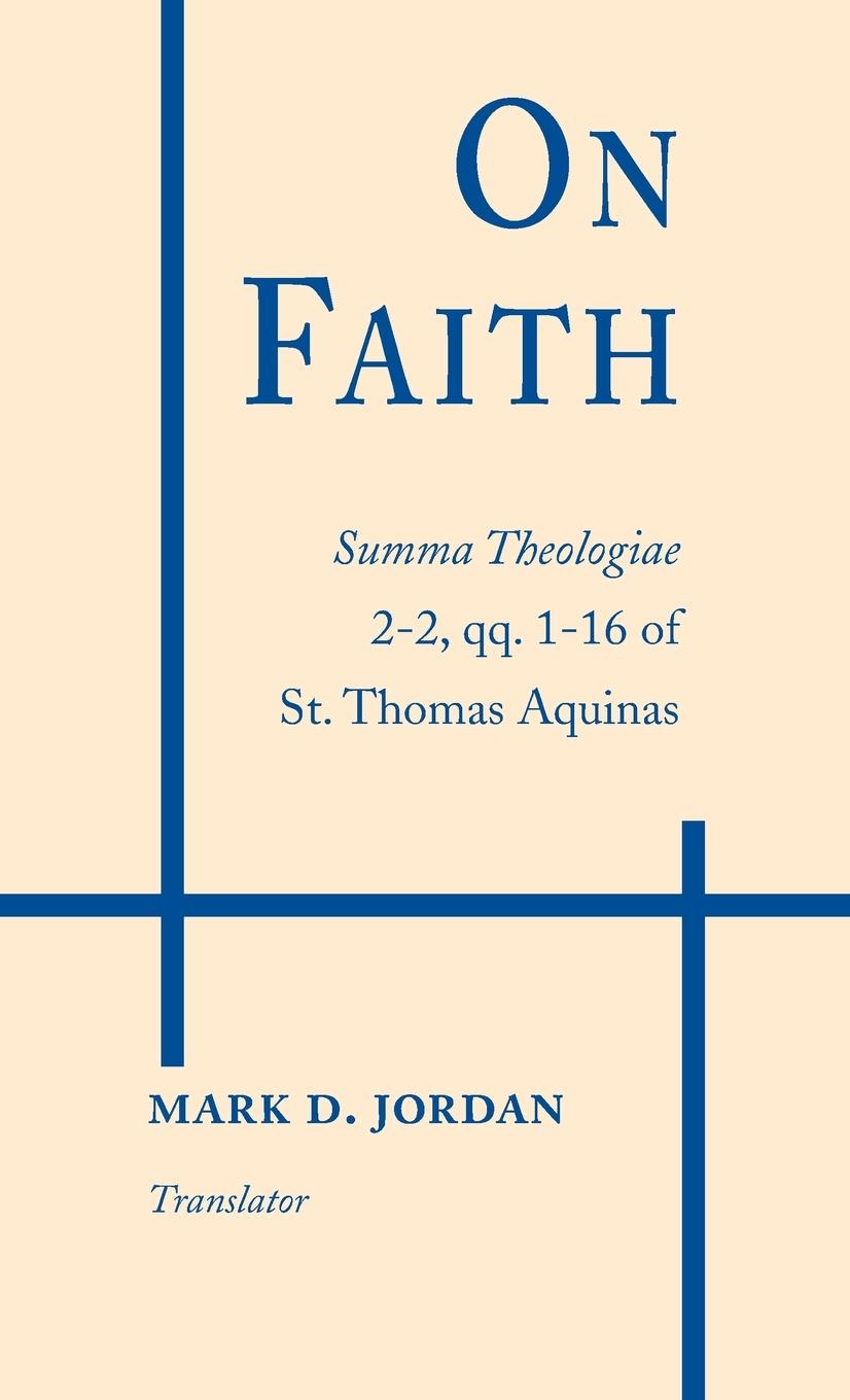 Vorderes Coverbild On Faith