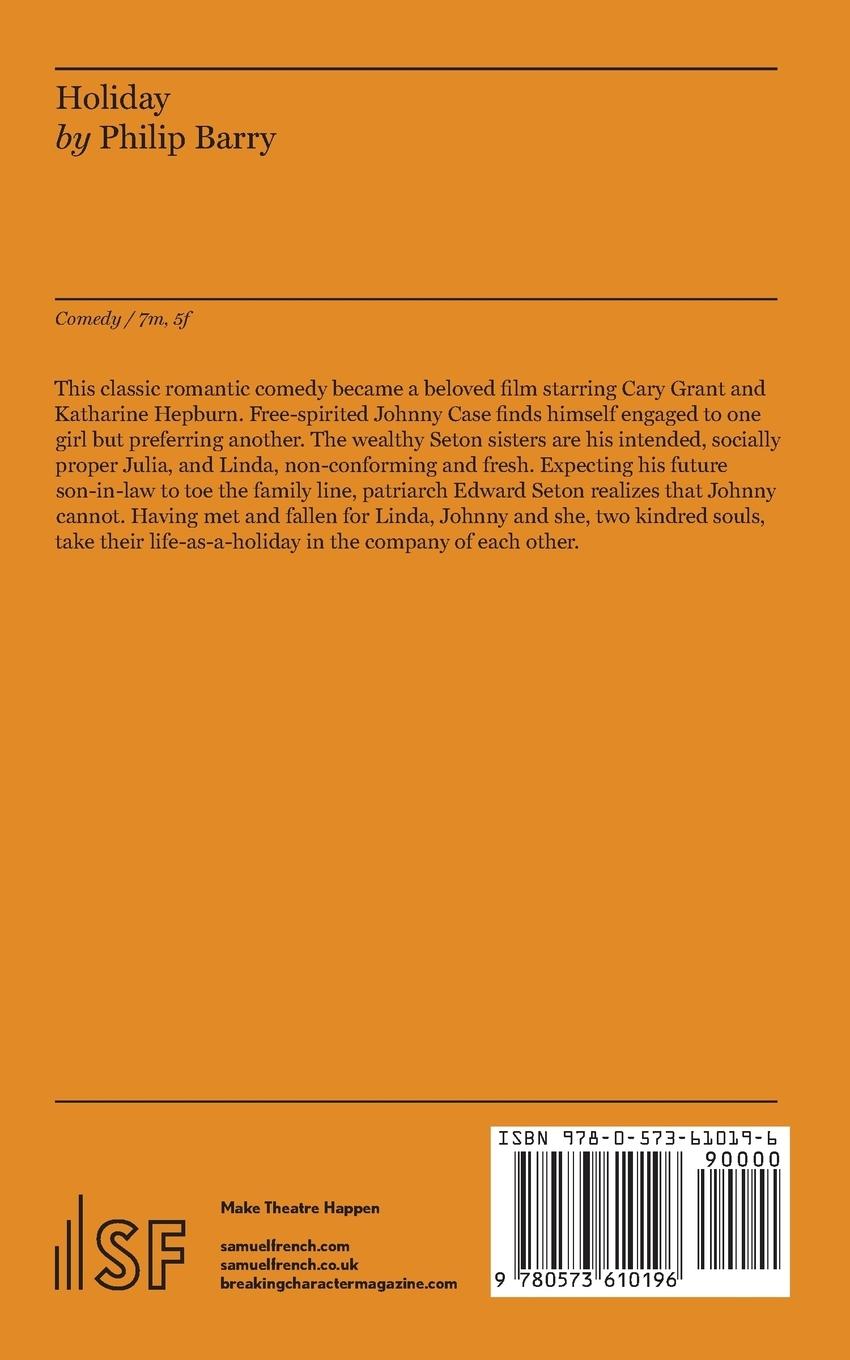 Rückseitencover Holiday