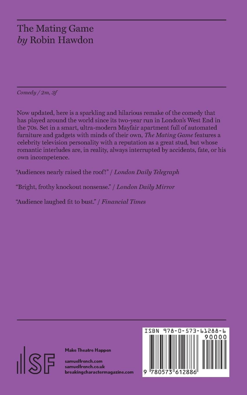 Rückseitencover The Mating Game