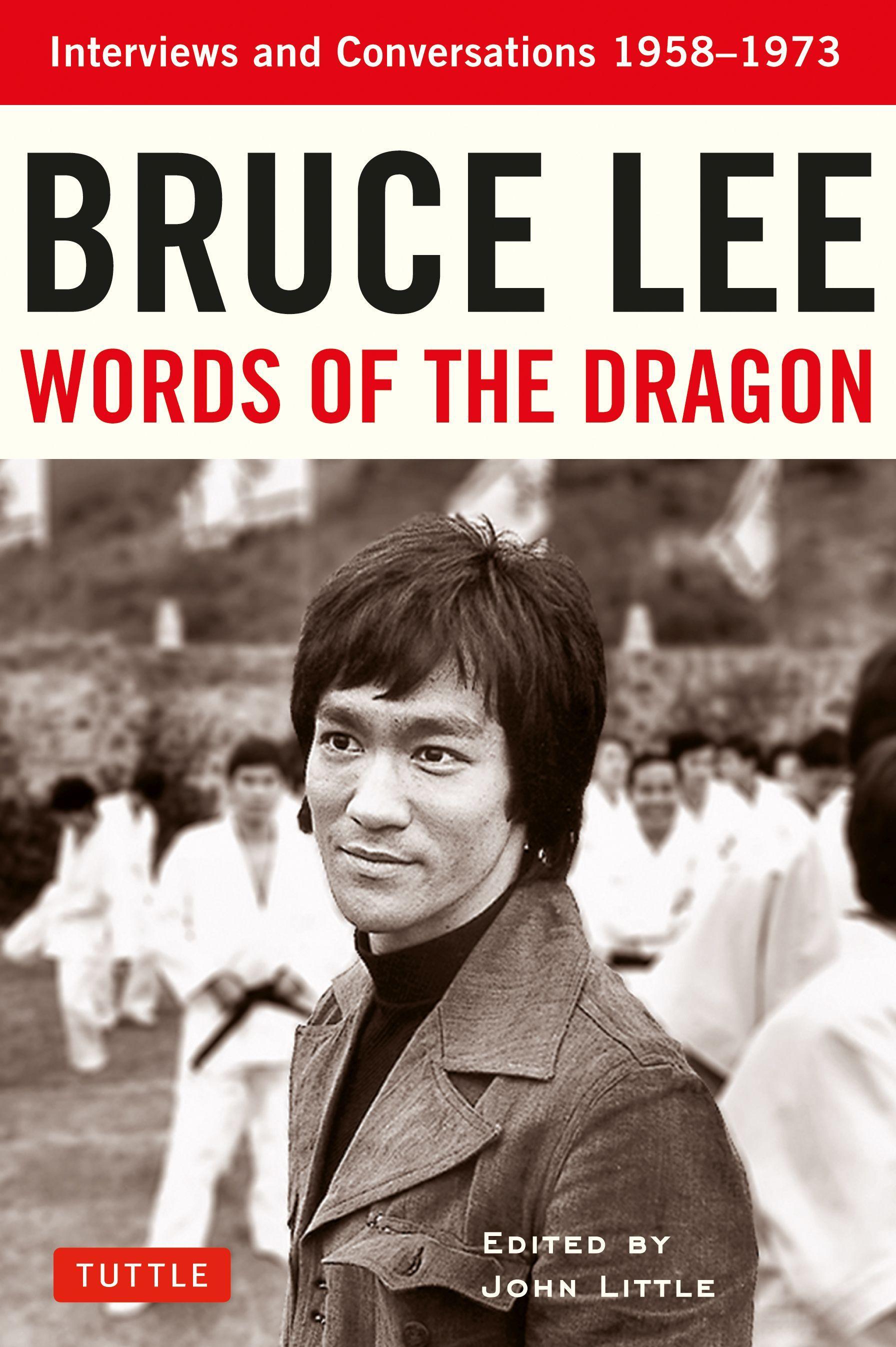 Vorderes Coverbild Bruce Lee Words of the Dragon