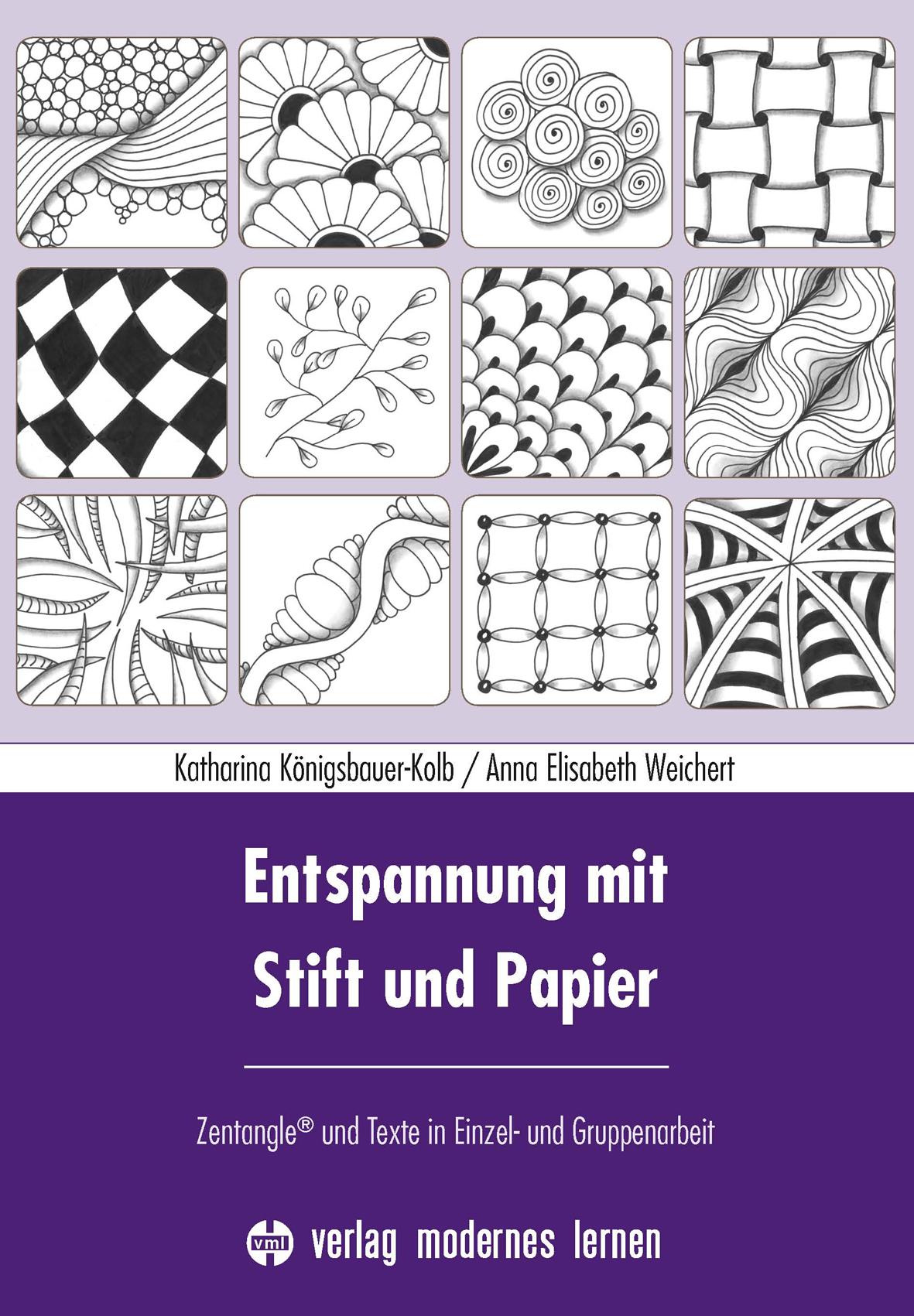 Vorderes Coverbild Entspannung mit Stift und Papier