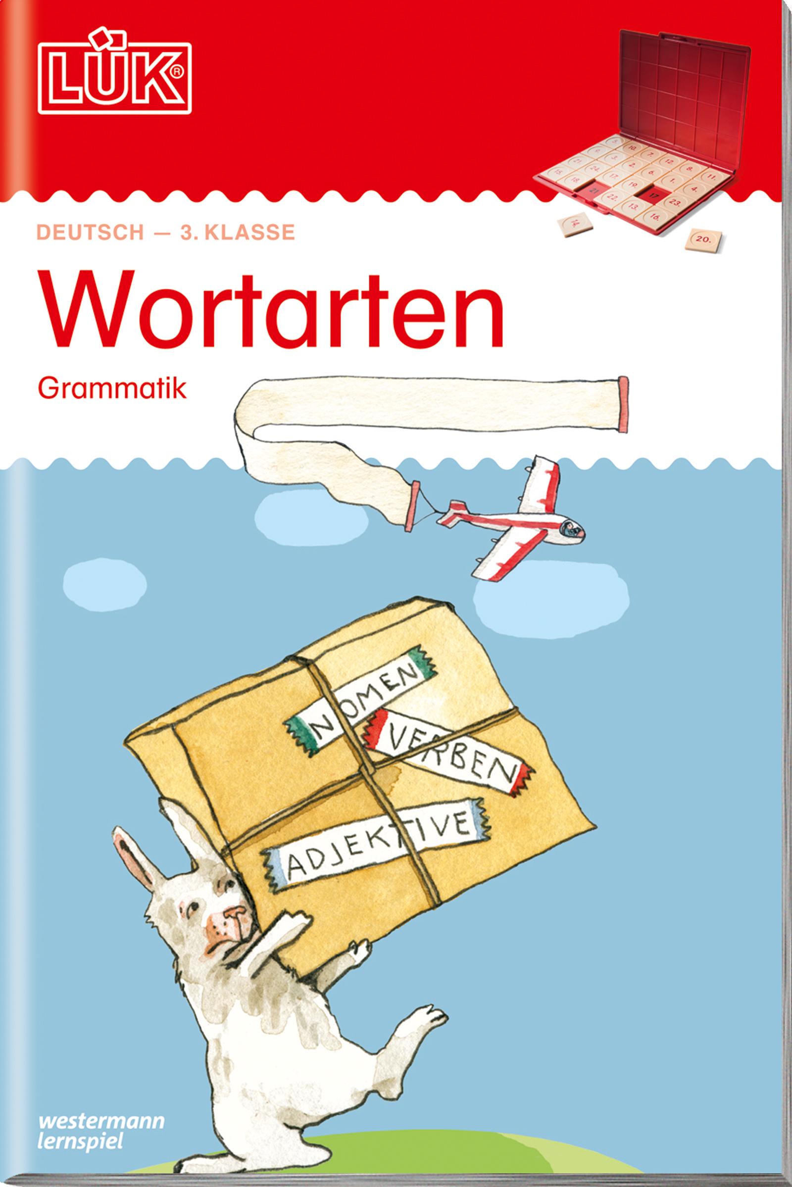 Vorderes Coverbild LÜK. Grammatik für die Grundschule. Wortarten ab Klasse 3