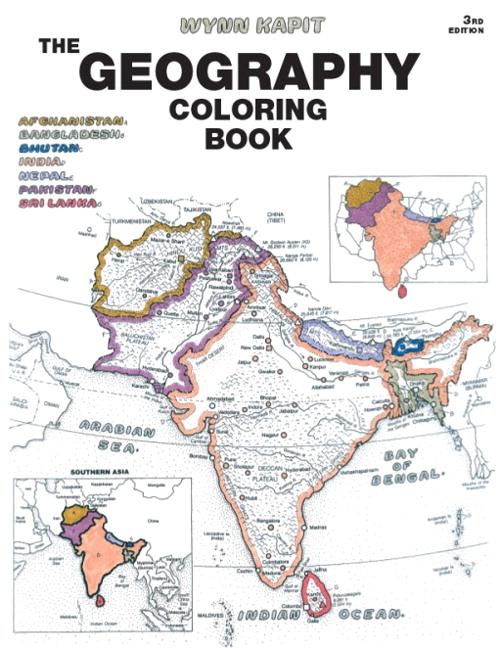 Vorderes Coverbild The Geography Coloring Book