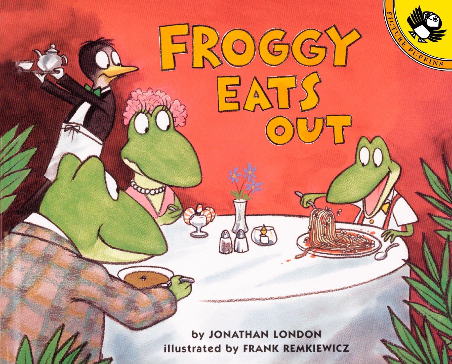 Vorderes Coverbild Froggy Eats Out