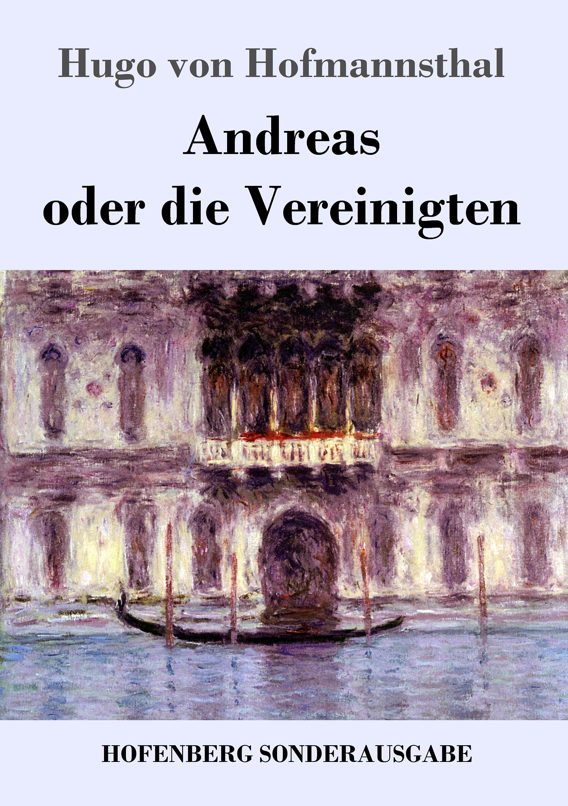 Vorderes Coverbild Andreas oder die Vereinigten