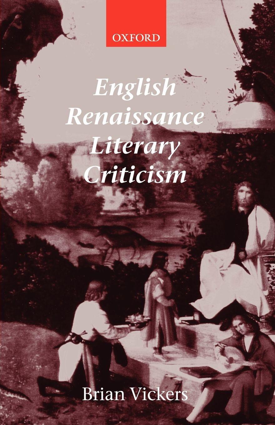 Vorderes Coverbild English Renaissance Literary Criticism