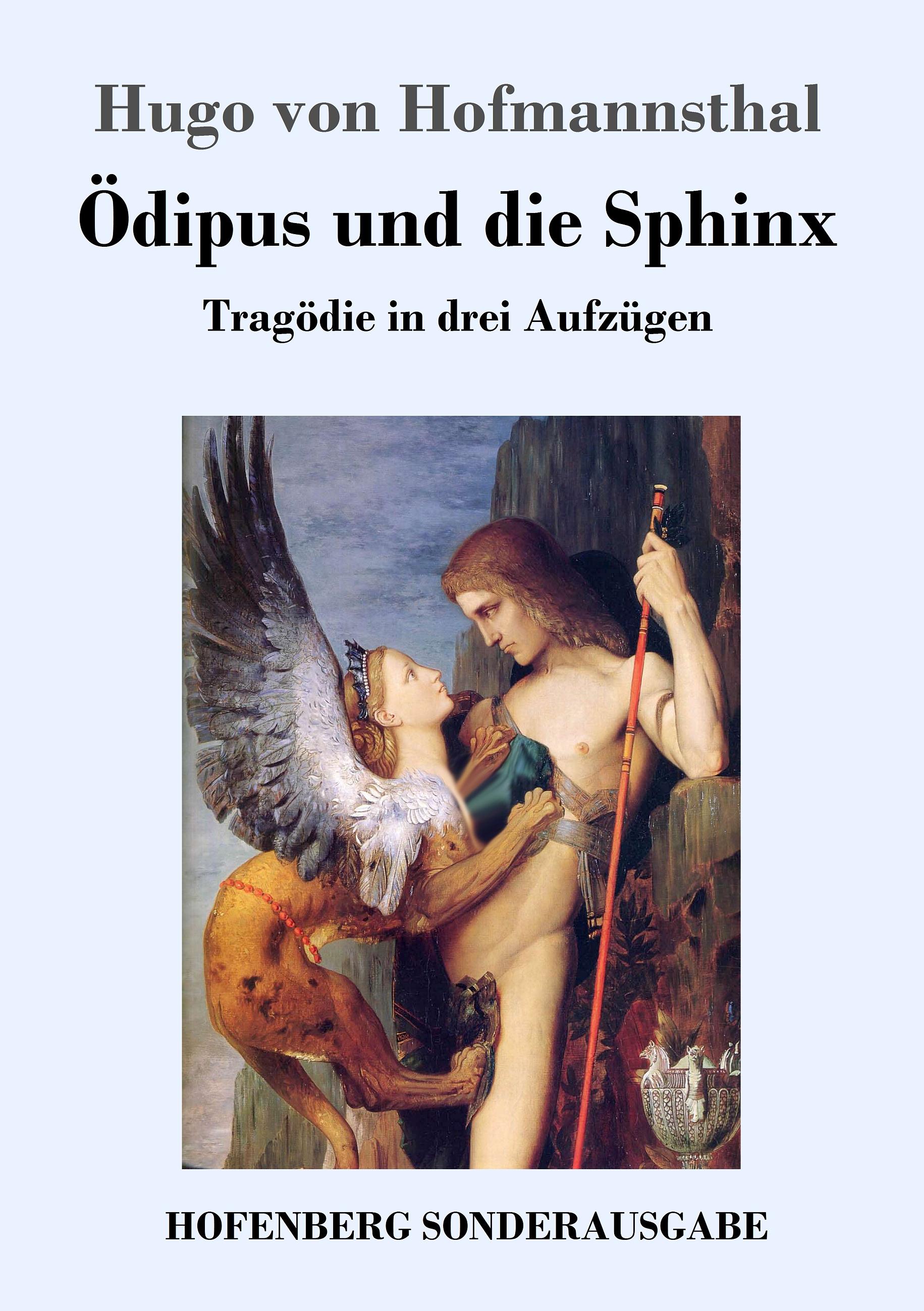Vorderes Coverbild Ödipus und die Sphinx