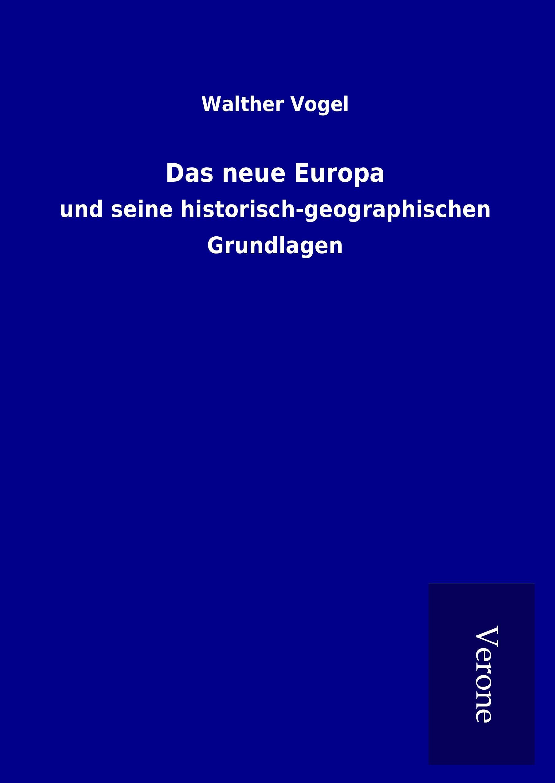Vorderes Coverbild Das neue Europa