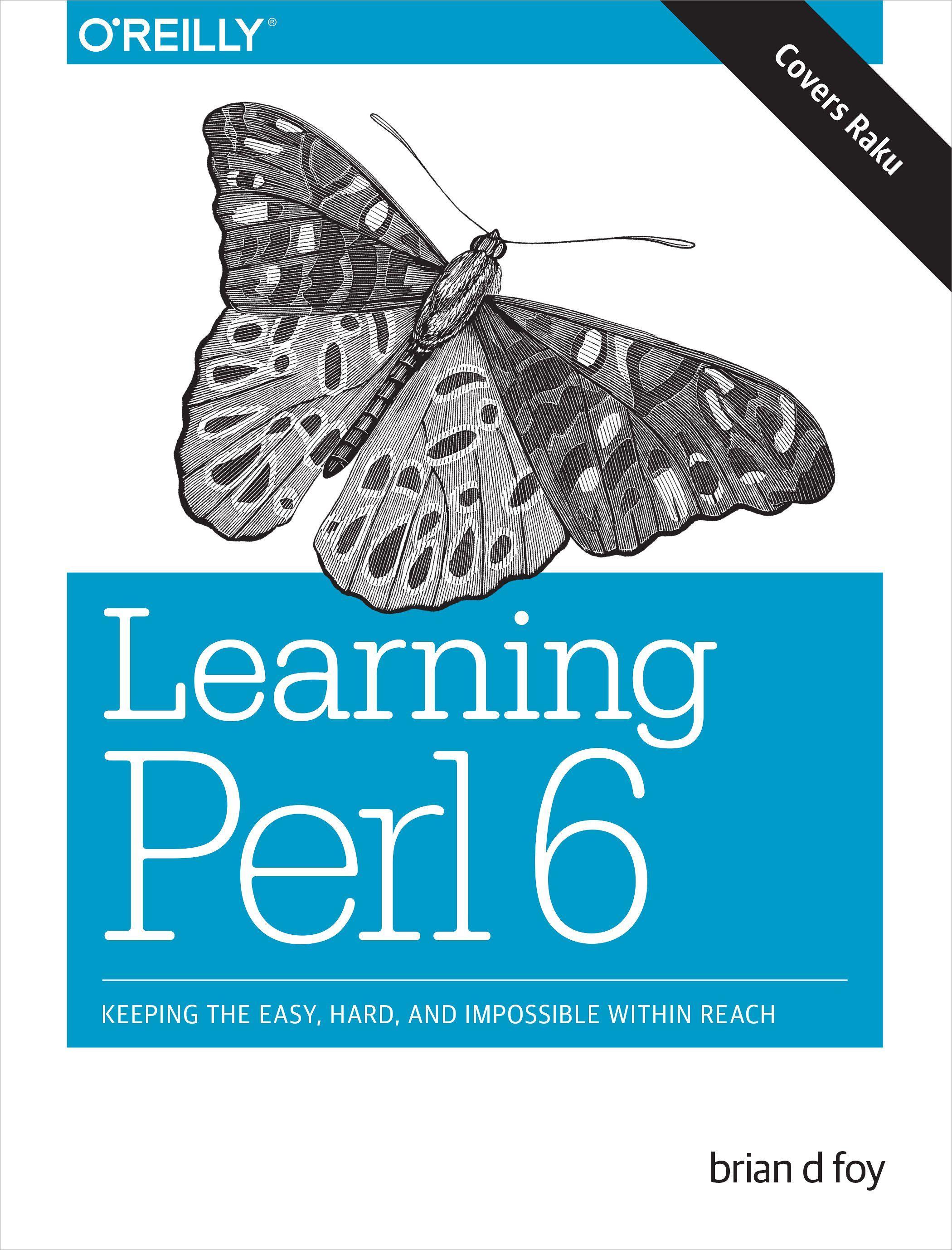 Vorderes Coverbild Learning Perl 6