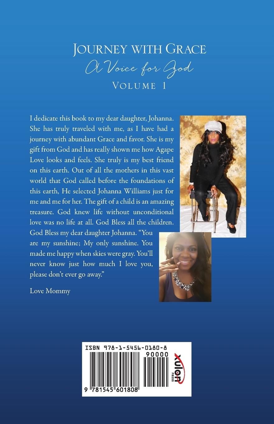 Rückseitencover Journey with Grace; A Voice for God, Volume 1