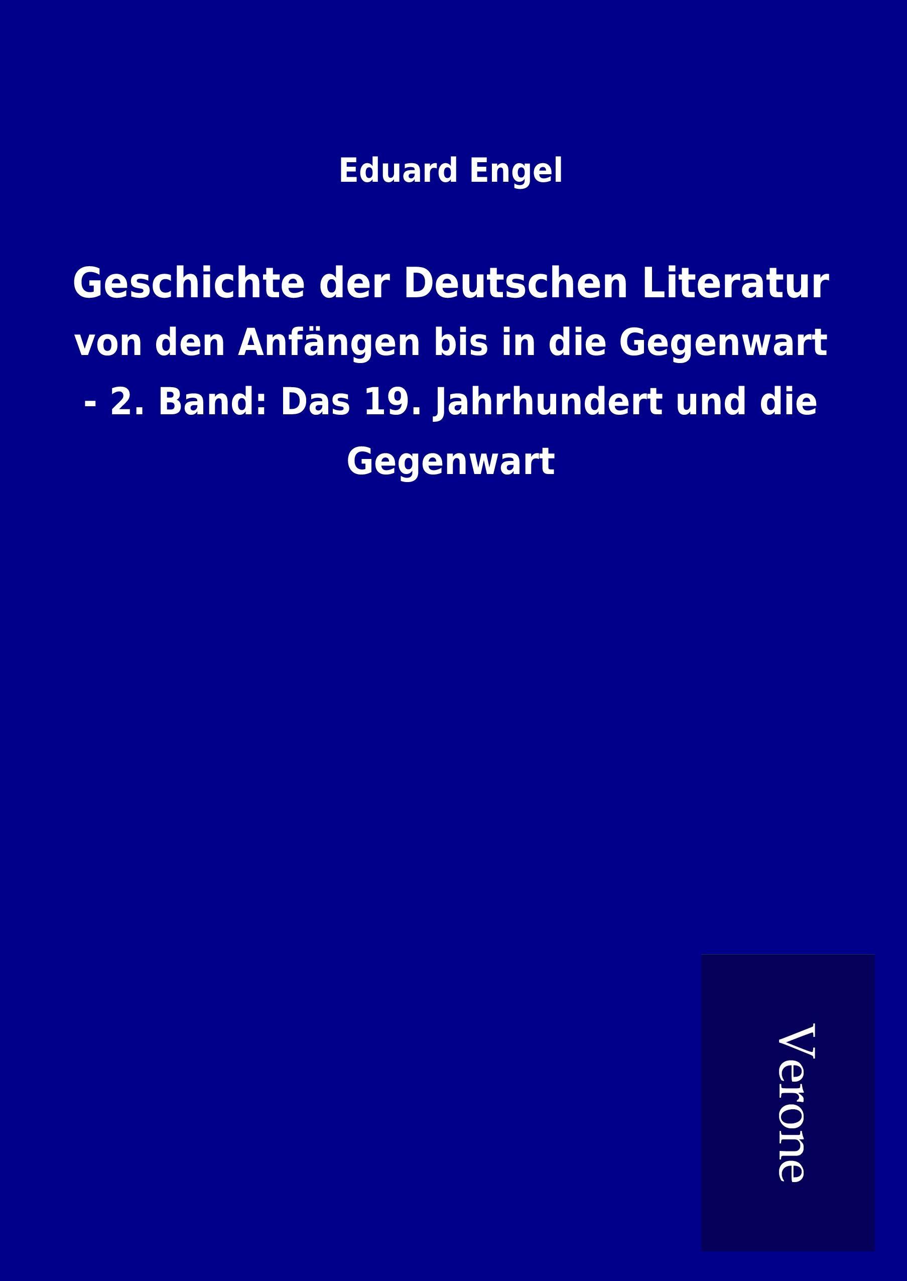Vorderes Coverbild Geschichte der Deutschen Literatur
