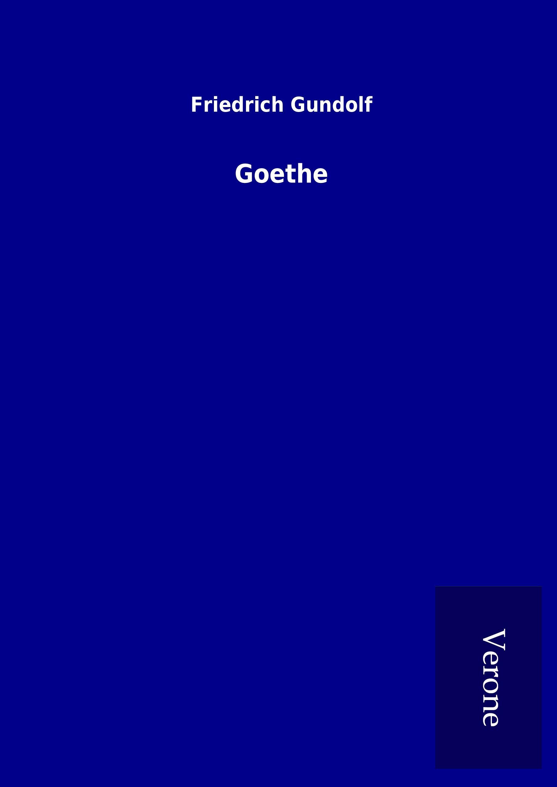 Vorderes Coverbild Goethe
