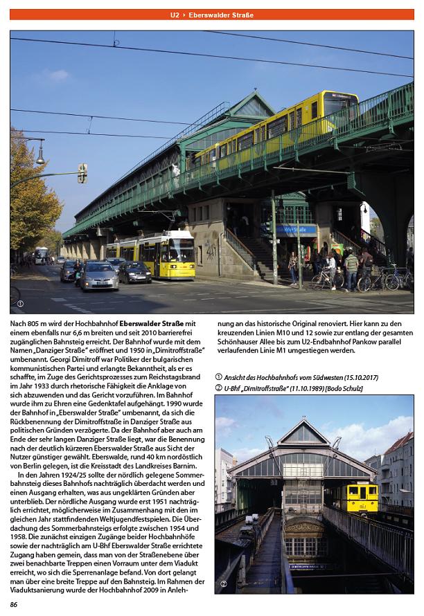 Beispielinhalt (Bild) Berliner U-Bahn-Linien: U2