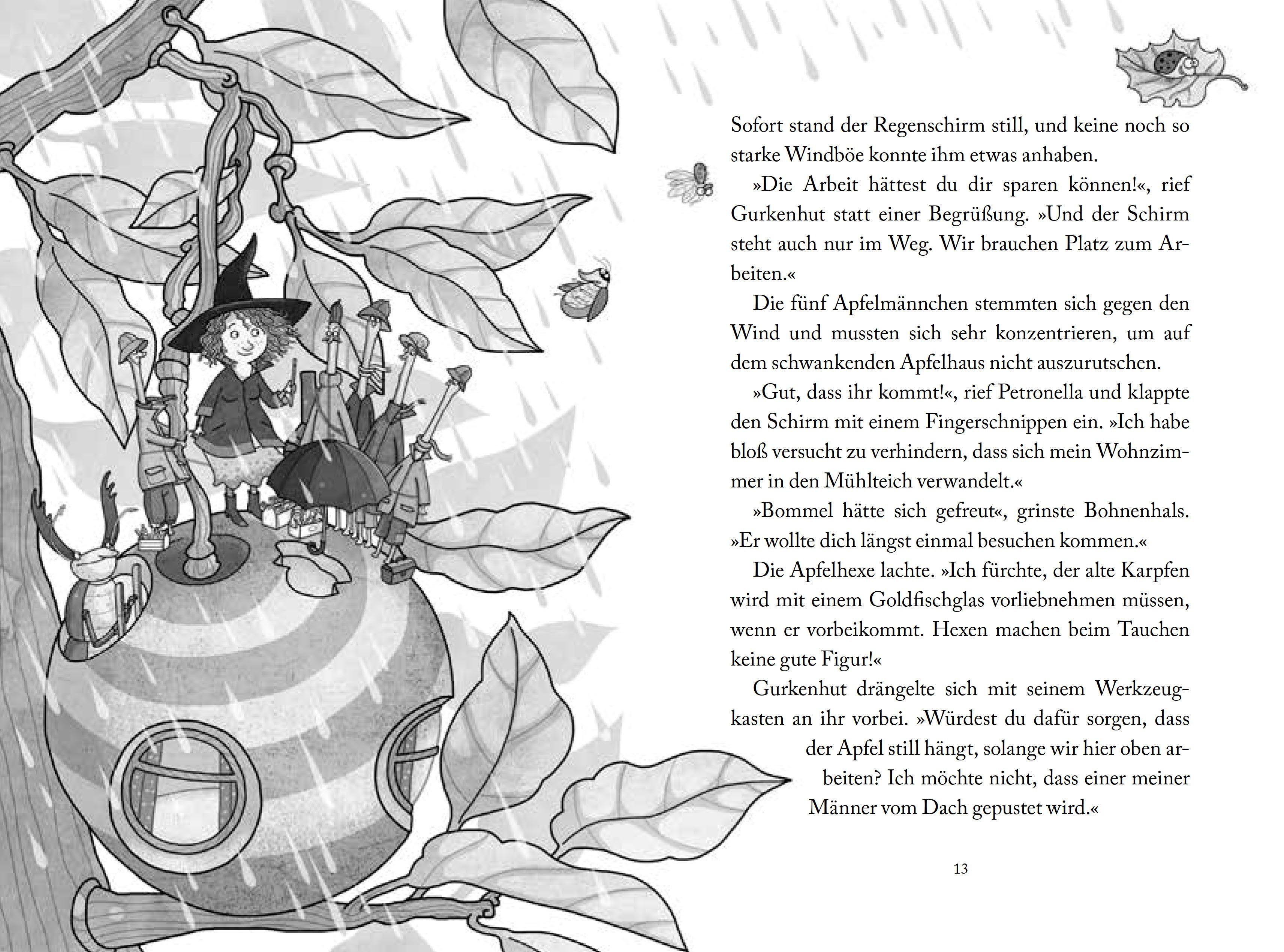 Beispielinhalt (Bild) Petronella Apfelmus 05. Hexenbuch und Schnüffelnase