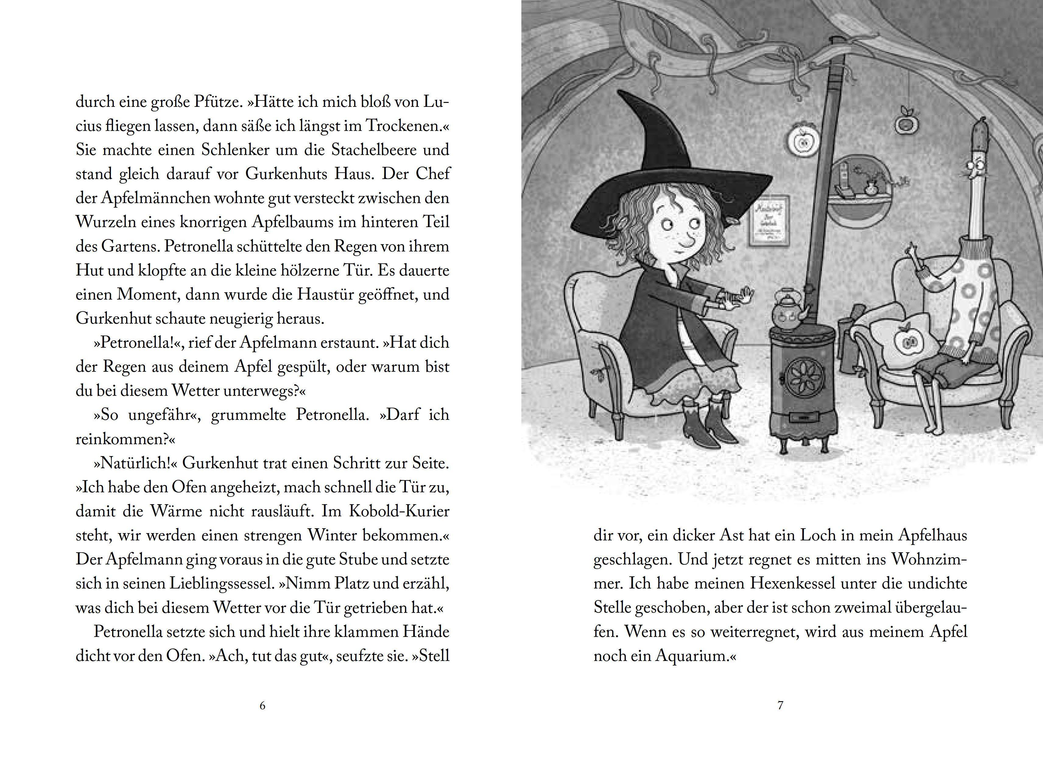 Beispielinhalt (Bild) Petronella Apfelmus 05. Hexenbuch und Schnüffelnase