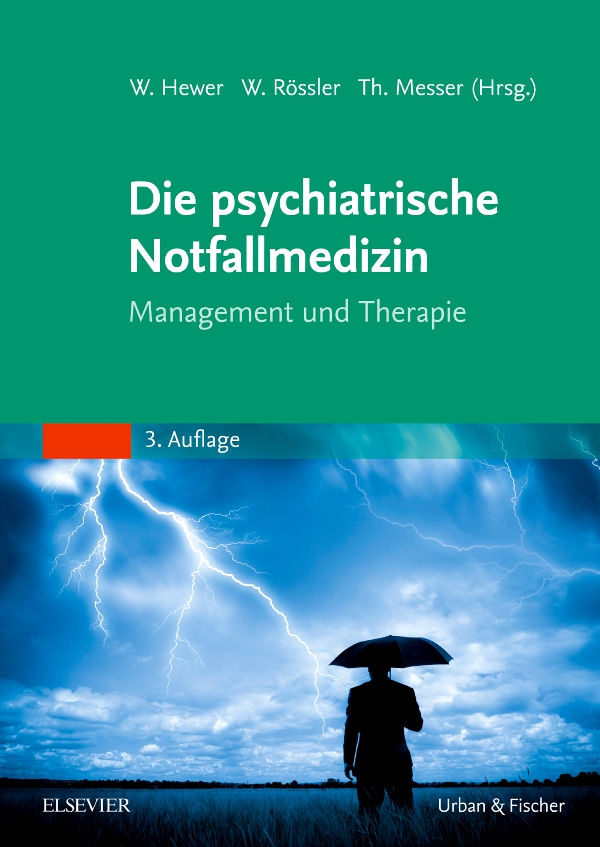 Vorderes Coverbild Die psychiatrische Notfallmedizin