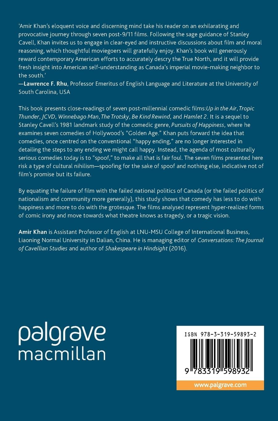 Rückseitencover Comedies of Nihilism