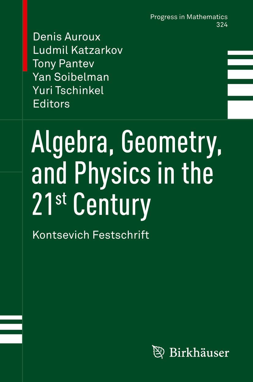 Vorderes Coverbild Algebra, Geometry, and Physics in the 21st Century