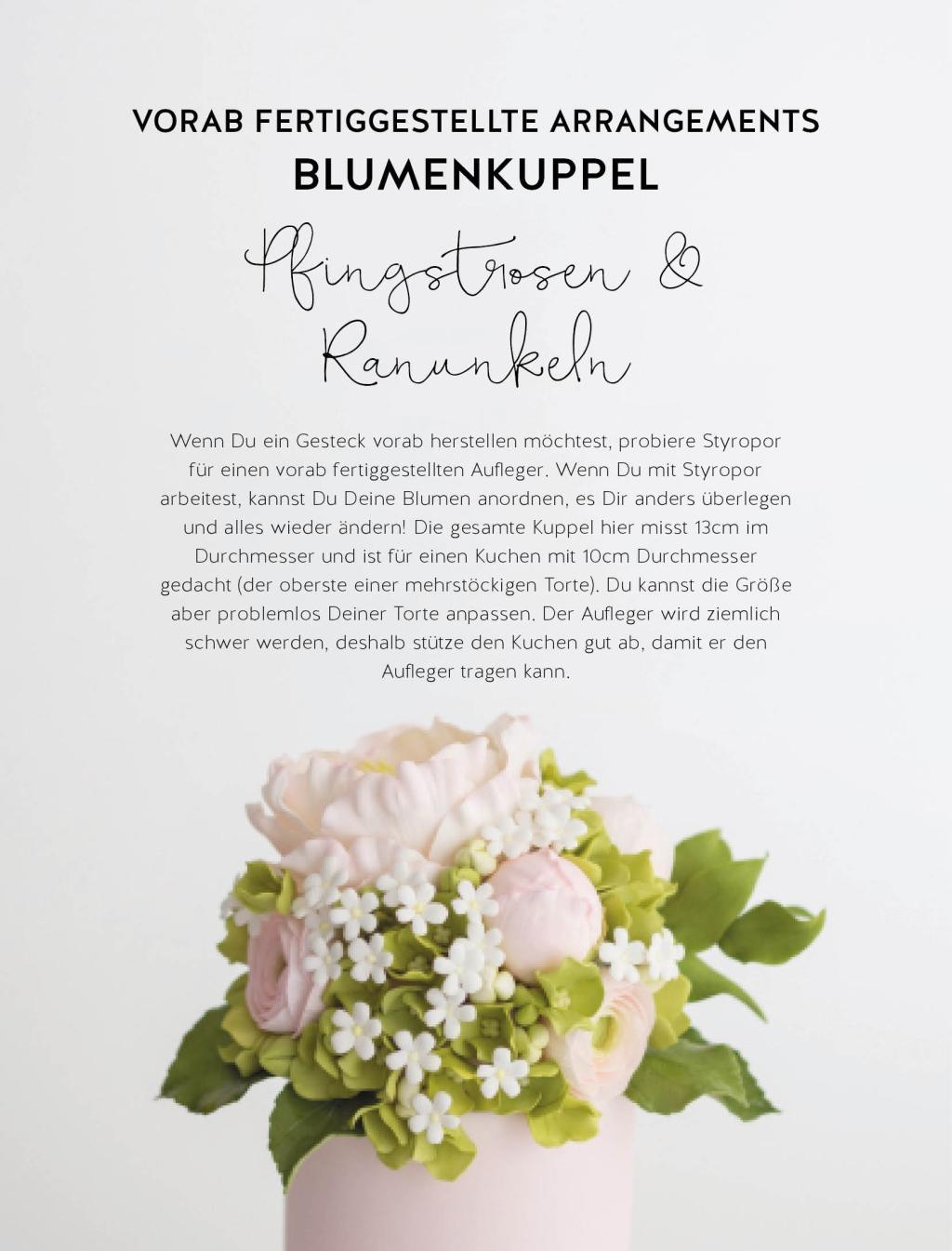 Beispielinhalt (Bild) Modern Sugar Flowers