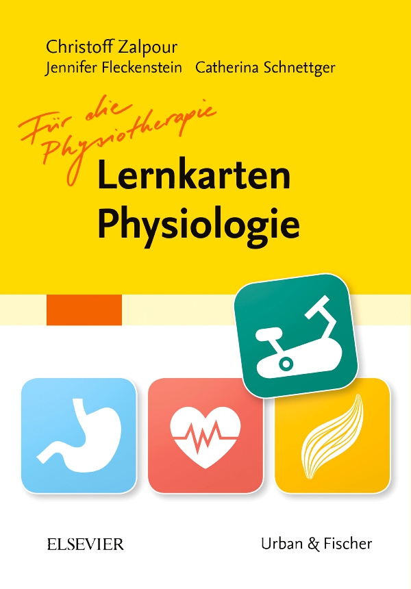 Vorderes Coverbild Lernkarten Physiologie für die Physiotherapie