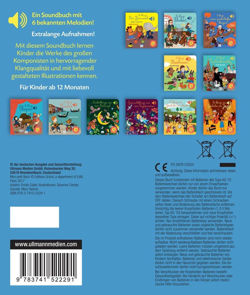 Rückseitencover So klingt Bach