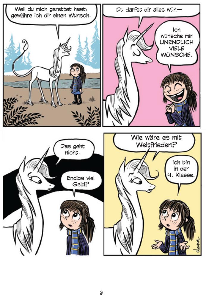 Beispielinhalt (Bild) Fibi und ihr Einhorn (Bd. 1)