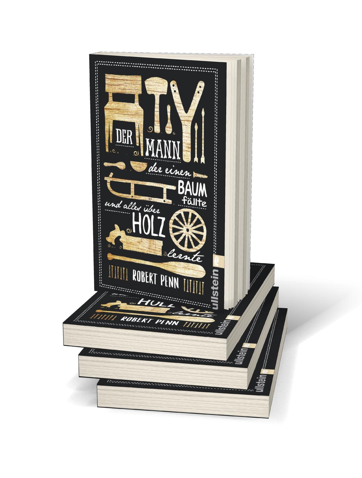 Beispielinhalt (Bild) Der Mann, der einen Baum fällte und alles über Holz lernte