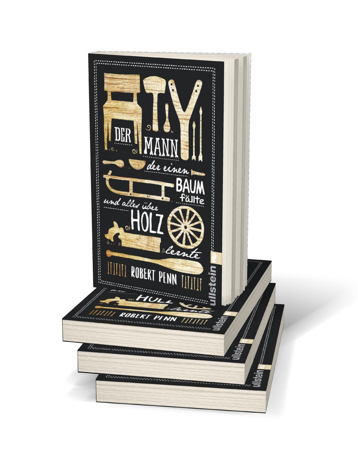 Beispielinhalt (Bild) Der Mann, der einen Baum fällte und alles über Holz lernte