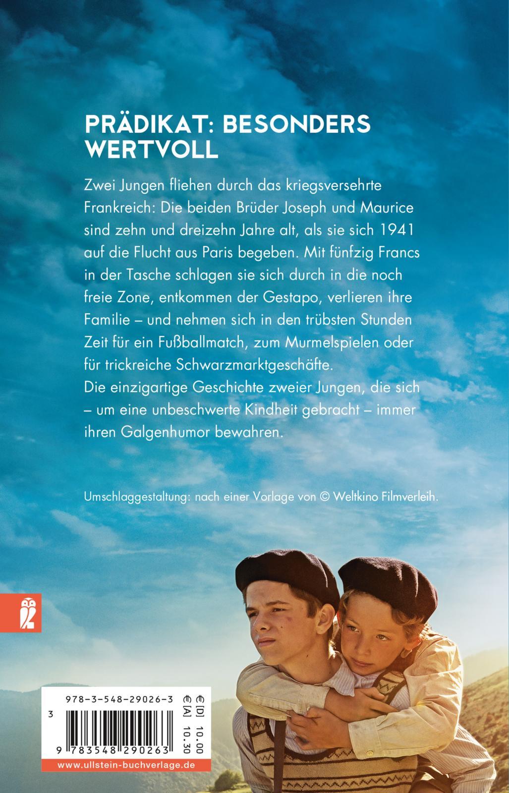 Rückseitencover Ein Sack voll Murmeln