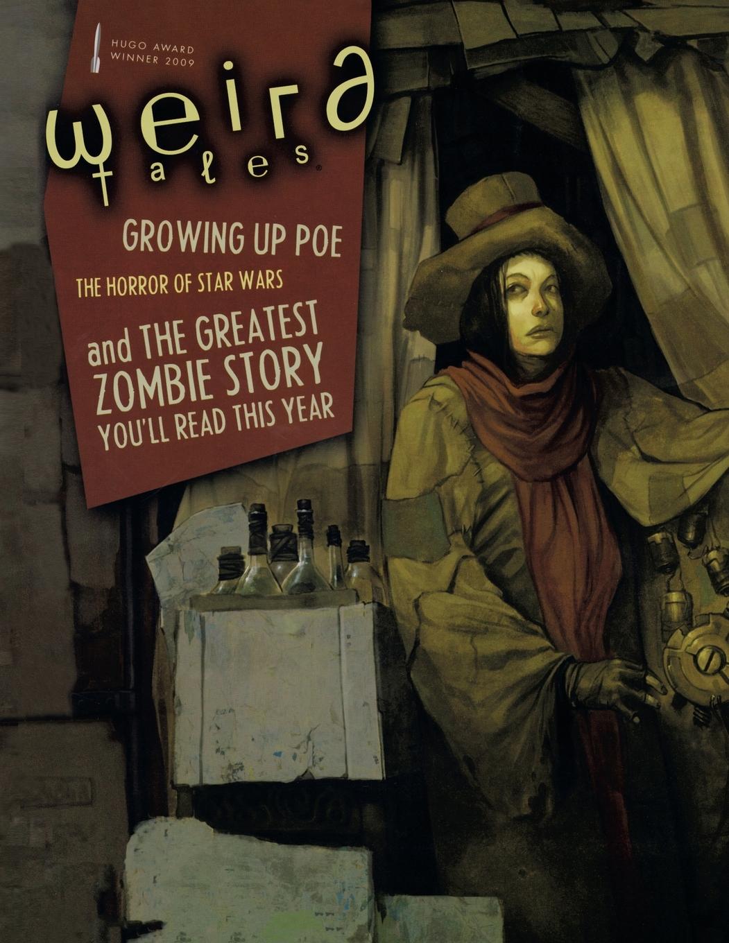 Vorderes Coverbild Weird Tales 354 (Special Edgar Allan Poe Issue)