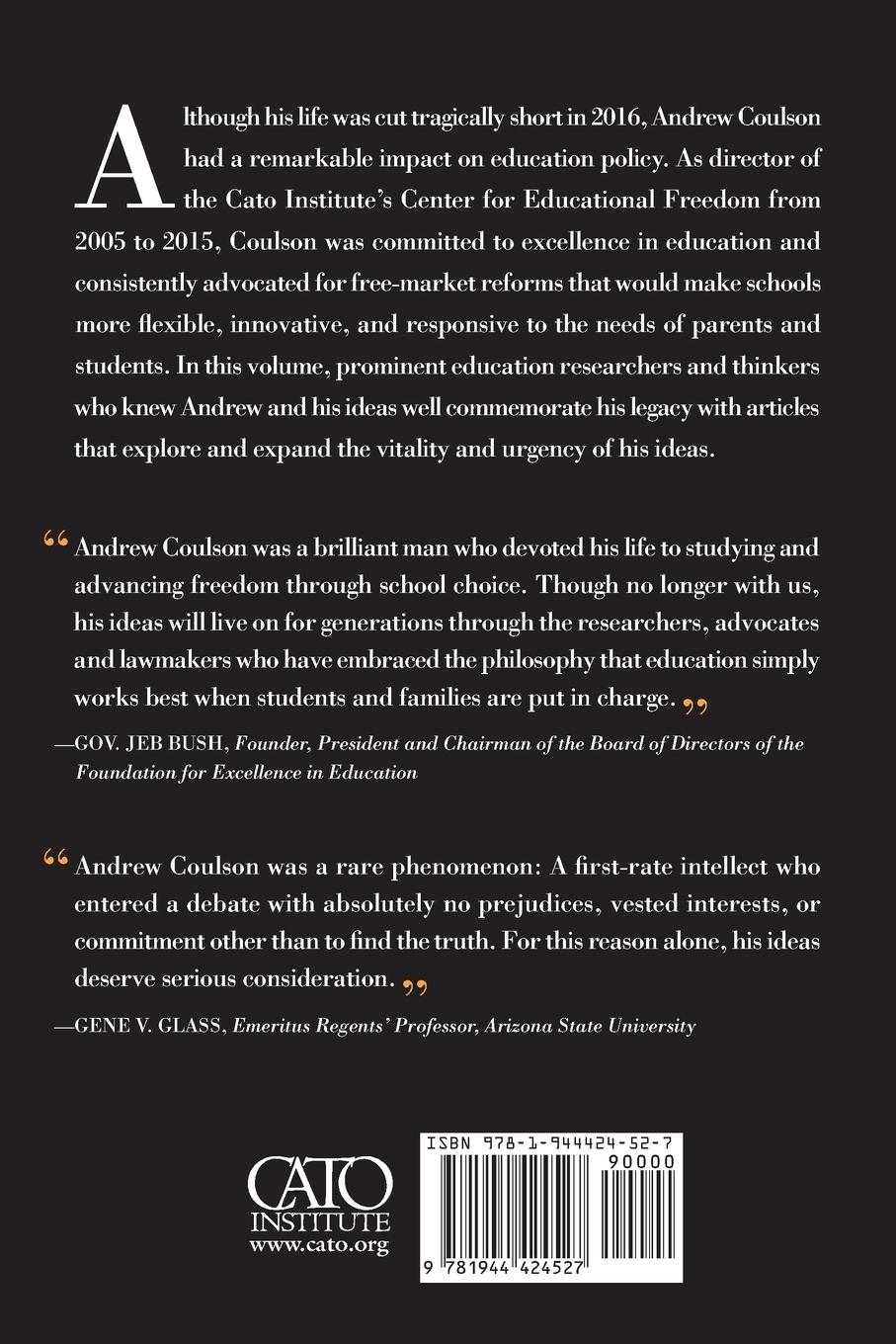 Rückseitencover Educational Freedom