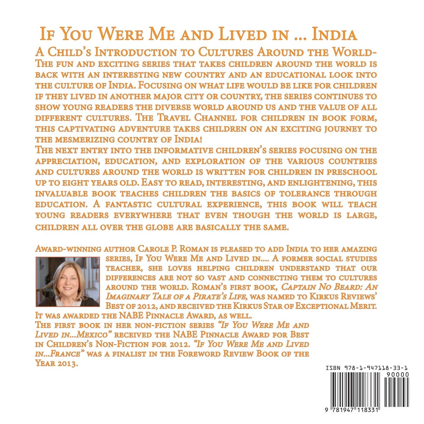 Rückseitencover If You Were Me and Lived in...India